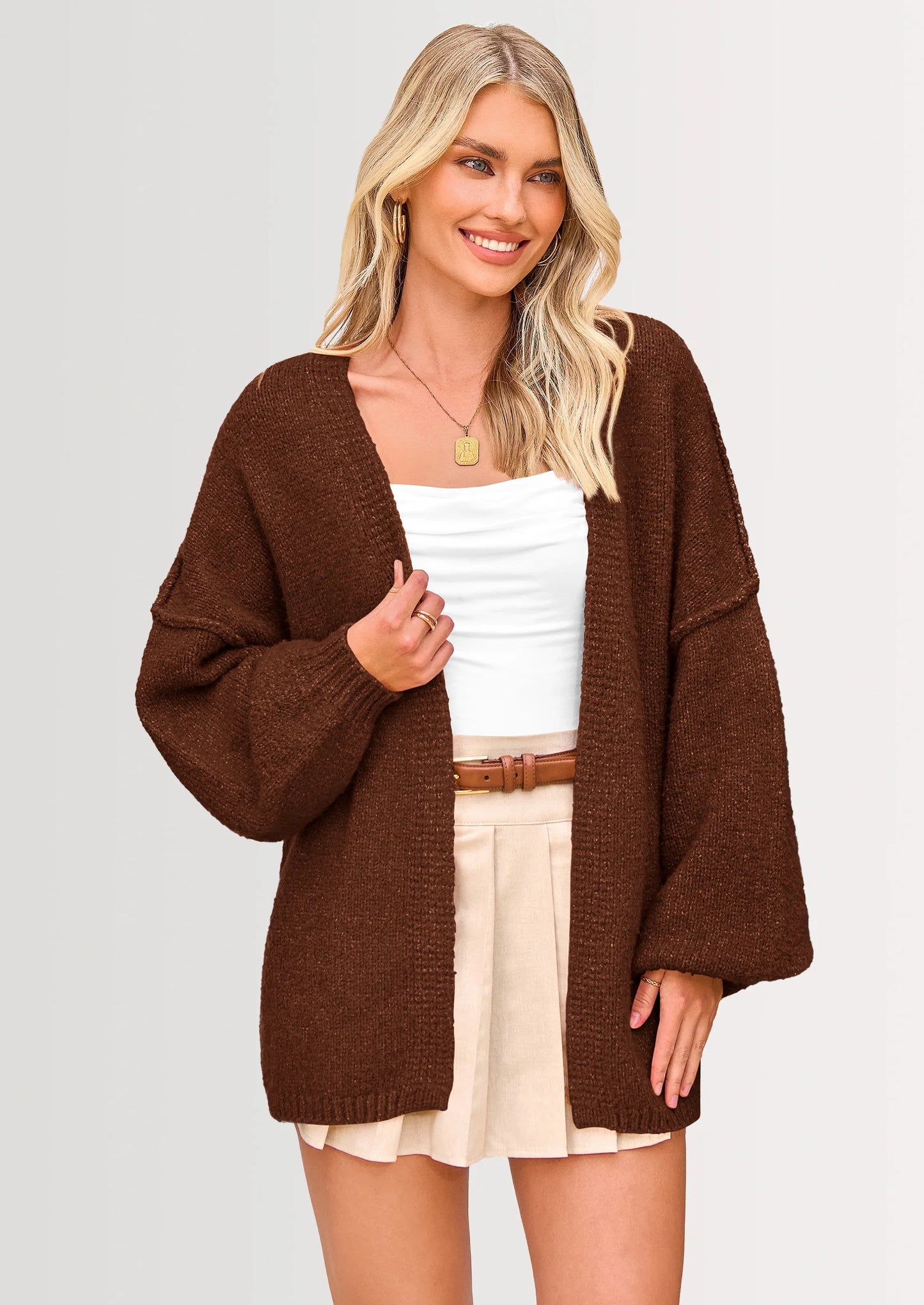 the VIRAL oversized cardigan